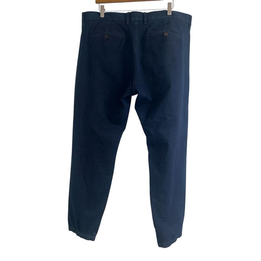 ✨Vince Mens Stretch Cotton Fleece Lined Navy Sz 38 Jogger Pants✨ - Picture 3 of 7